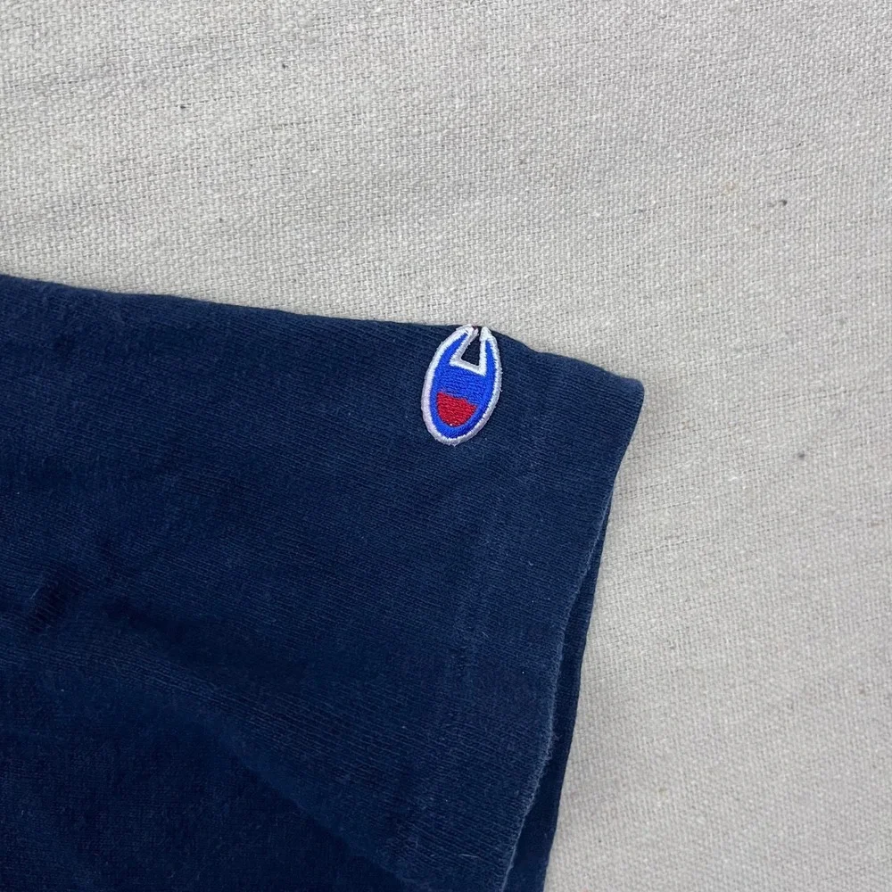 Vintage‎ 80s Champion Chicago Bears T Shirt Navy Blue Mens XL NFL Football Tee - Picture 4 of 8